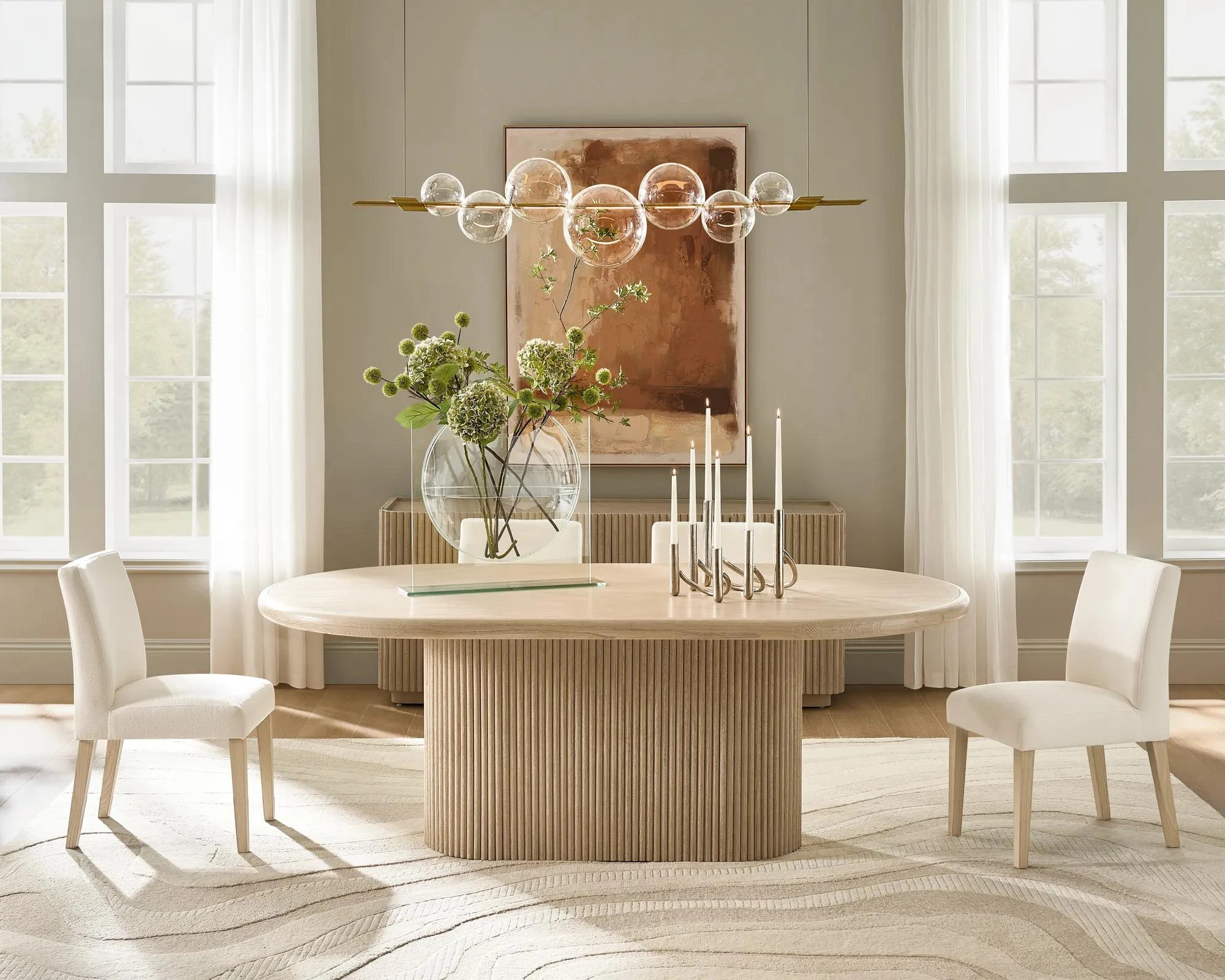 Stria Dining Chair - Set of 2 | Z Gallerie