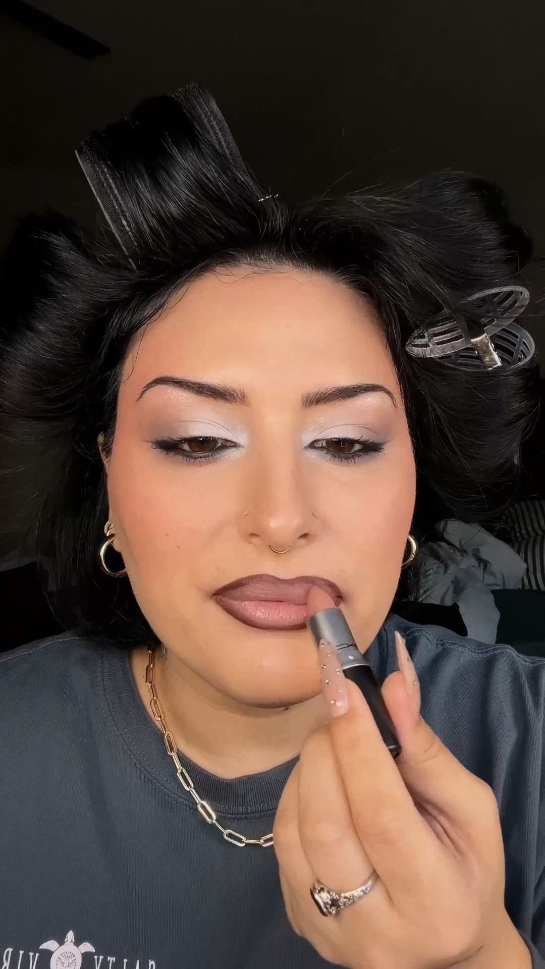 Cold weather inspired makeup. Icy eyes and rosy cheeks. Winter makeup  

#LTKSeasonal #LTKMidsize #LTKFindsUnder50