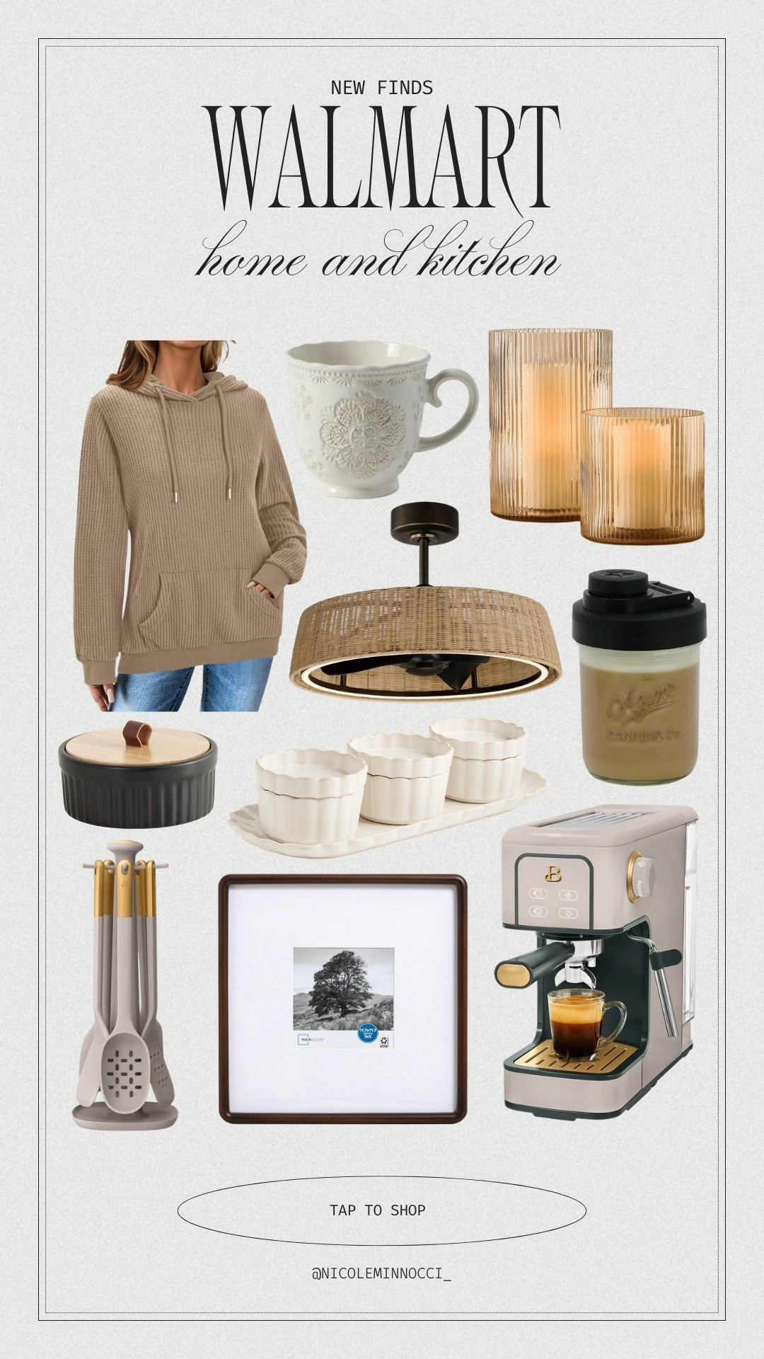 New finds at Walmart- home decor, kitchen finds, espresso machine, women’s cozy wear. 

#LTKfoodie #LTKmorningroutine #LTKHome