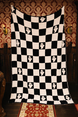 Ghost Check Blanket 60x80 | Staykation