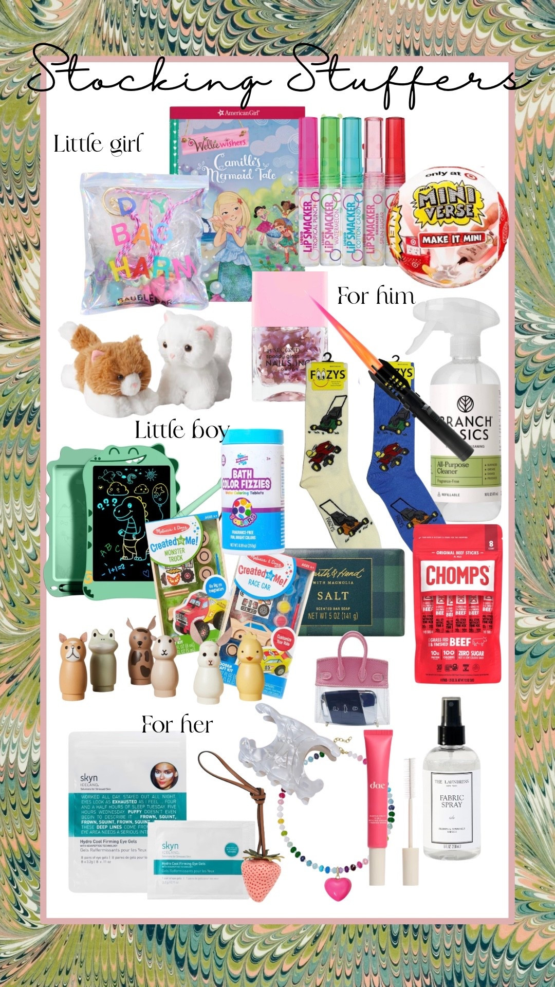 Stocking stuffers for him, her, and littles 

#LTKGiftGuide #LTKFindsUnder50 #LTKHoliday