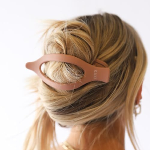 KAXI | Lay Down 2.0 Hair Clip Claw | Hair Types | Strong Clip Teeth | 7 Colors to Choose (Champagne) | 1 Count (Pack of 1) | Amazon (US)