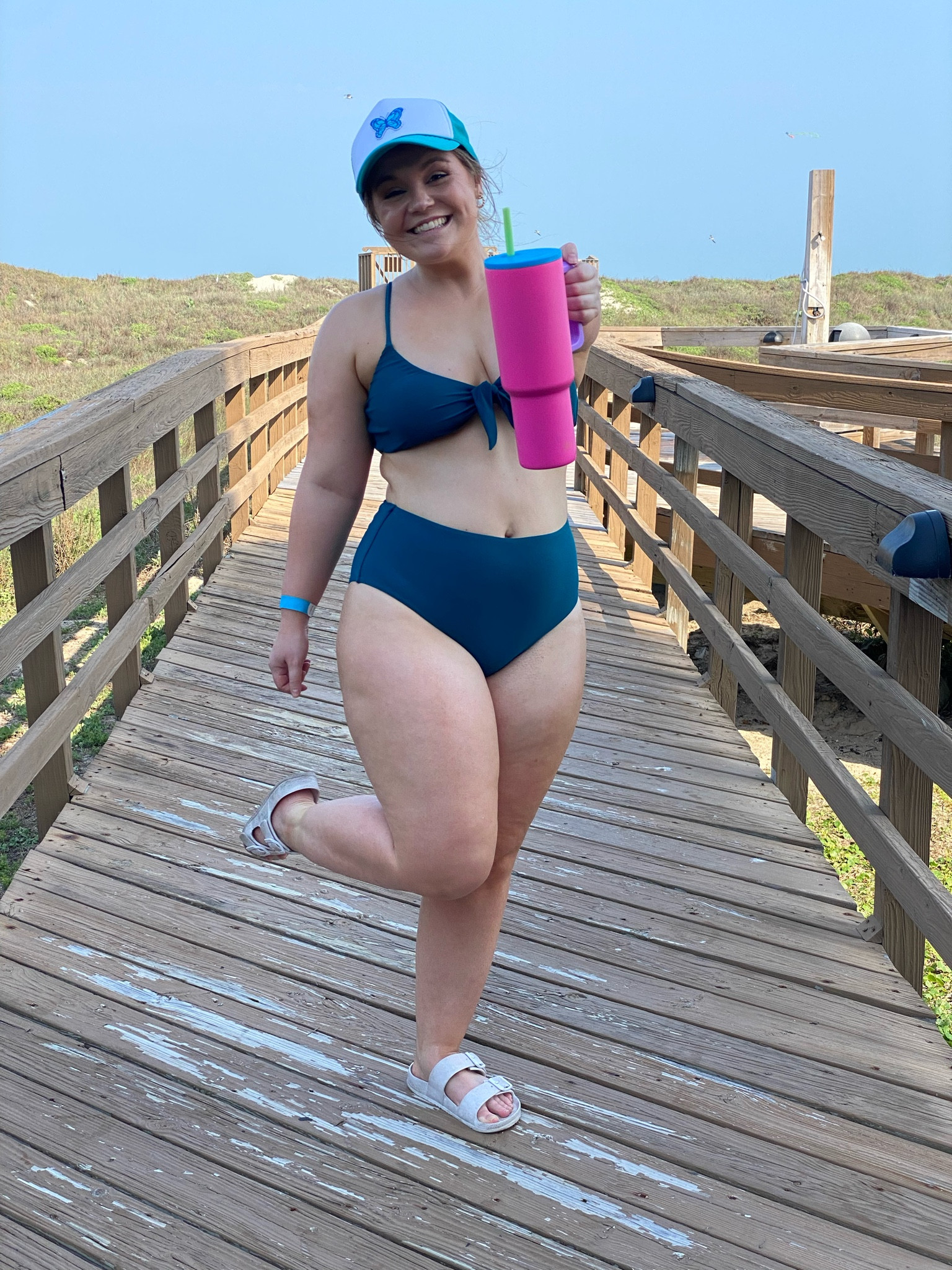 All my beach essentials🏖️ Love love this Amazon swimmie!🐠 Very comfy for all day wear and the high waist is so flattering. 

Women’s swimsuit two piece 

#LTKmidsize #LTKswim #LTKtravel