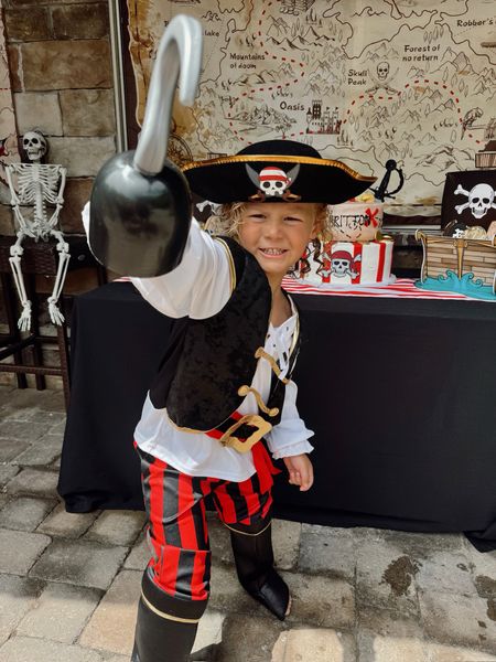 Toddler pirate costume / Pirate Birthday Party for little boy / pirate party decorations 

#LTKFindsUnder50 #LTKKids #LTKParties