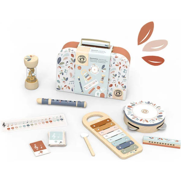 Musical set 5 instruments - Speedy Monkey Infant Development | Maisonette | Maisonette