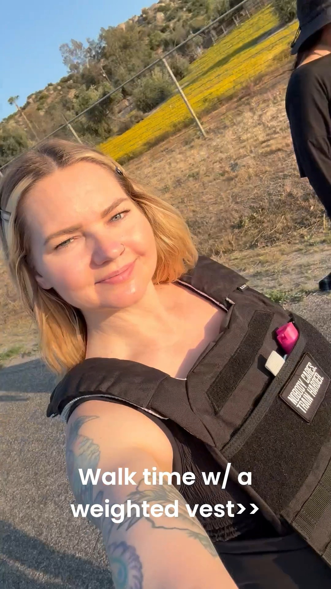 Getting a walk in with my SIL 🫶🏻 love wearing my weighted vest but it’s been a while 🫠

#LTKActive #LTKFamily #LTKGiftGuide