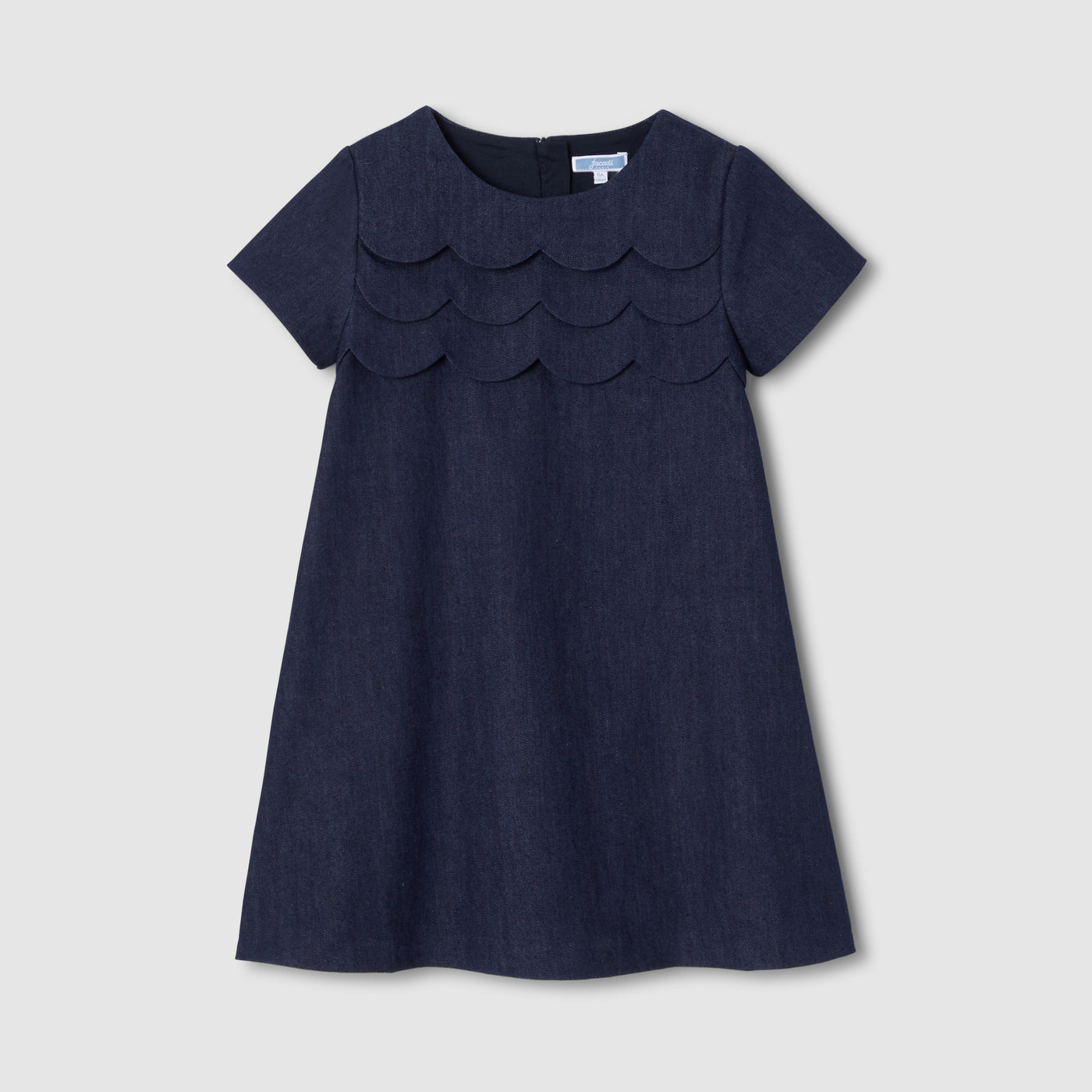 Girl denim trapeze dress - Jacadi | Jacadi (US)