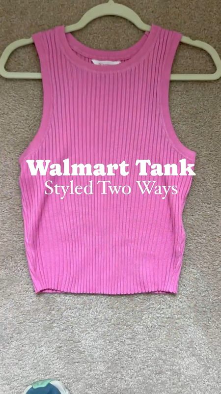 Walmart tank styled two ways

Spring fashion 


#LTKSeasonal #LTKfindsunder50 #LTKsalealert