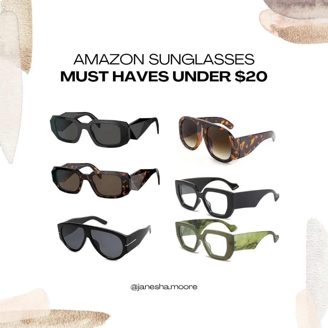 Amazon Sunglasses Must-Haves Under $20

#LTKStyleTip #LTKFindsUnder50