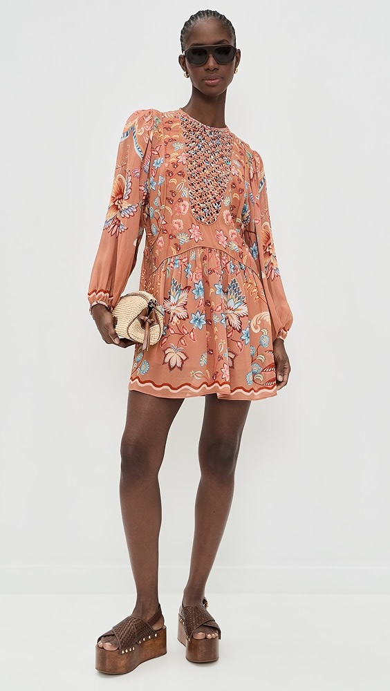 Mocha Lace Dress | Shopbop