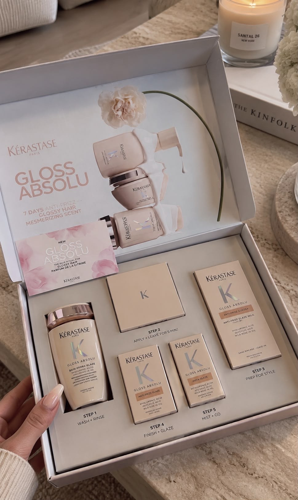 The haircare upgrade your hair will thank you for. ✨🩷 Kérastase Gloss Absolu is all about that glossy, smooth, frizz-free finish — and this set is basically a full routine in one box. 💆‍♀️✨

Tap to shop this luxe haircare find on LTK! 🛍️

 

 #LTKmorningroutine #LTKselfcare #LTKBeauty