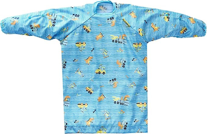 BIBaDO - Coverall Baby Feeding Bibs, Long Sleeve Bib, Easy to Clean Baby Bibs for Eating, Adjusta... | Amazon (US)