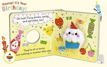 Hooray It's Your Birthday! Finger Puppet Board Book for Celebrations & Parties Ages 1-4 (Finger P... | Amazon (US)