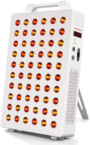 Red Light Therapy, 630/660/810/830/850nm 5 Wavelengths Red Near Infrared Light Device with 60 Dua... | Amazon (US)