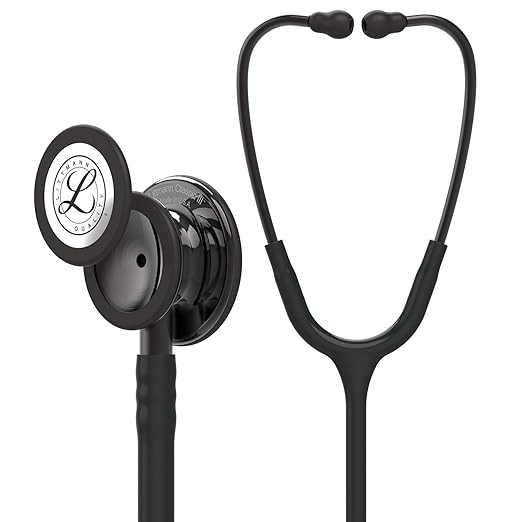 3M Littmann Classic III Monitoring Stethoscope, Smoke-Finish, Black Tube, 27 inch, 5811 | Amazon (US)
