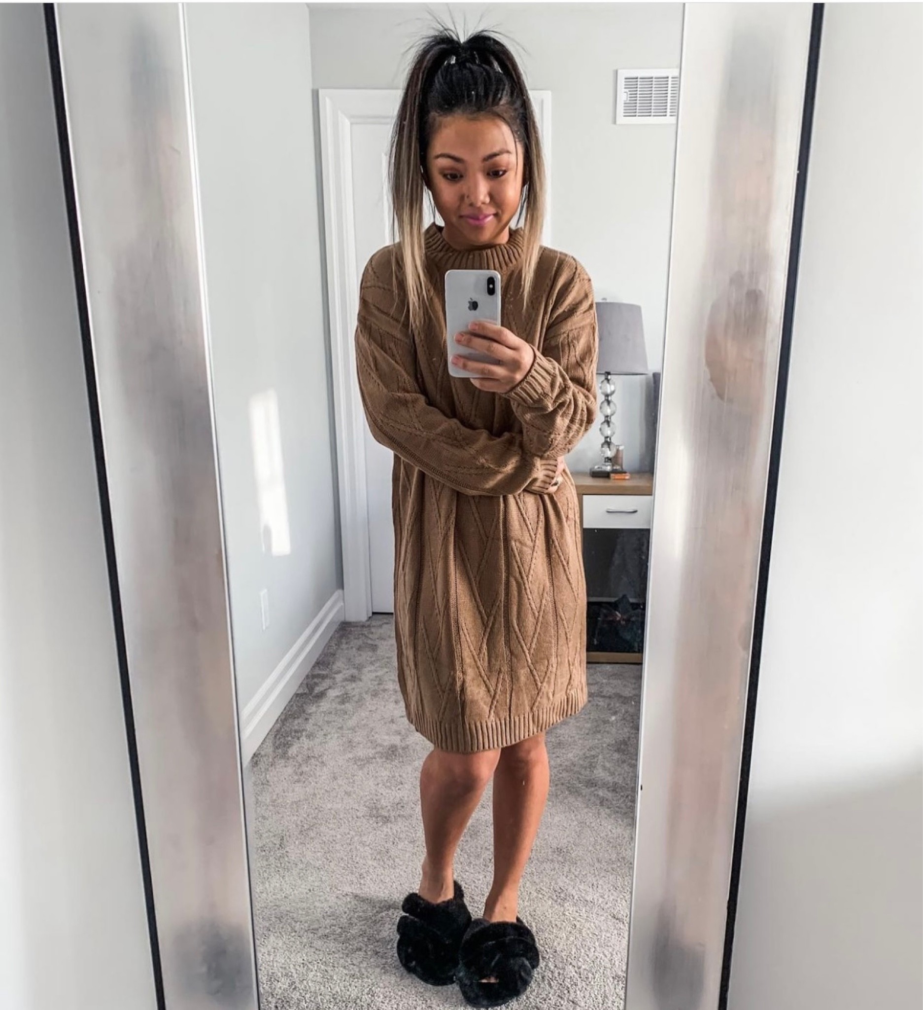 Weekend Outfit
Brown Sweater Dress 

#LTKSeasonal #LTKHoliday #LTKunder50