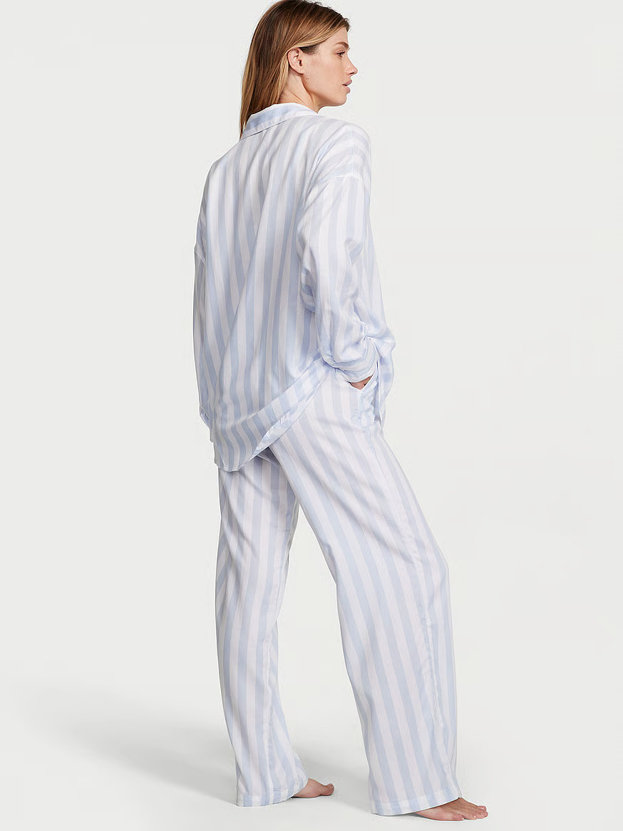 Modal-Cotton Long Pajama Set | Victoria's Secret (US / CA )