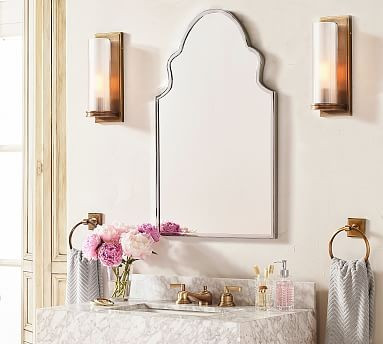 Stella Scalloped Frame Mirror | Pottery Barn (US)
