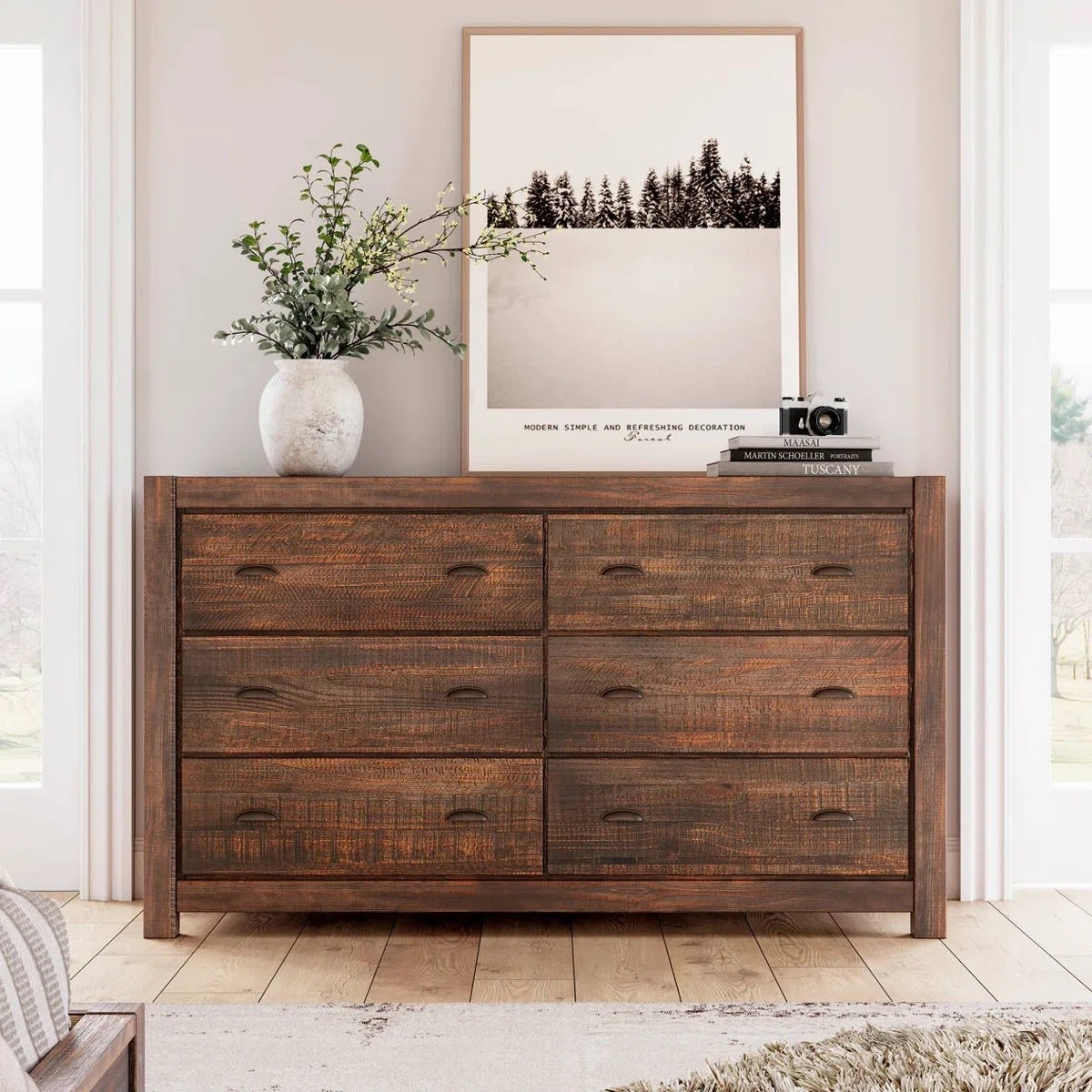 Montauk Solid Wood 59.5'' W 6 - Drawer Dresser

#LTKU #LTKSaleAlert #LTKMidsize