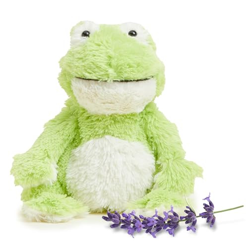 warmies Microwavable & Weighted Stuffed Animals, Frog - Heated Stuffed Animal Plushie for Warmth & Comfort - Cute Soft Plush Toys for Adults & Children (Boys, Girls, Babies & Toddlers) | Amazon (US)