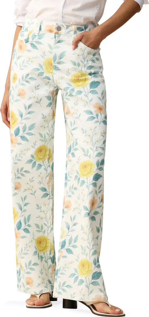Flora Wide Leg Jeans | Nordstrom