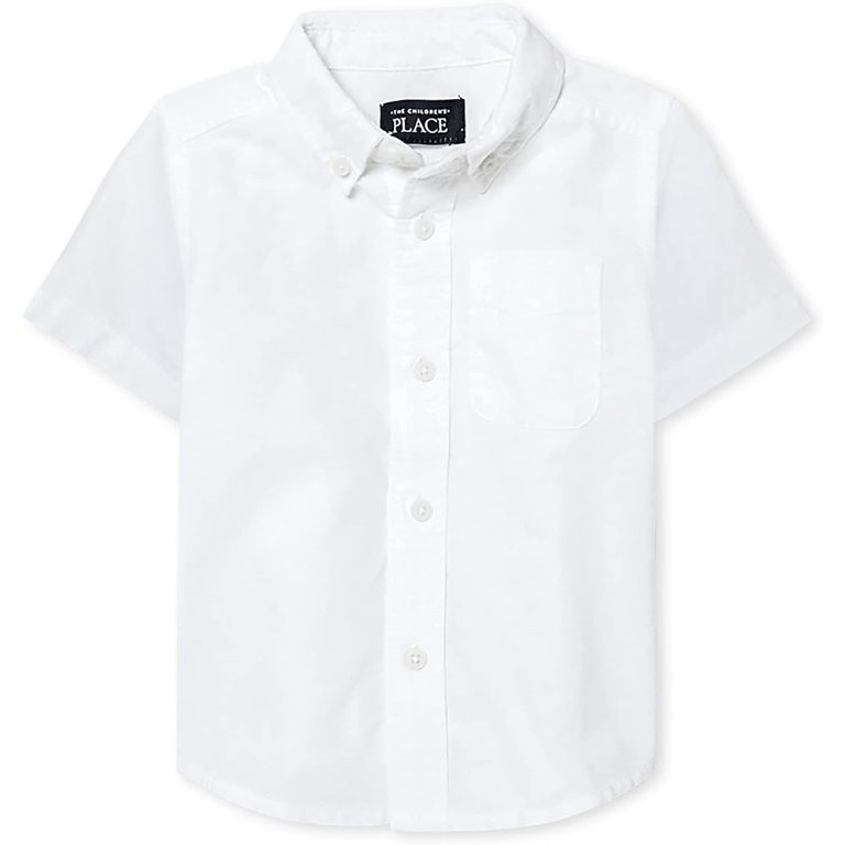 The Children's Place Toddler Boy's Short Sleeve Oxford | Walmart (US)