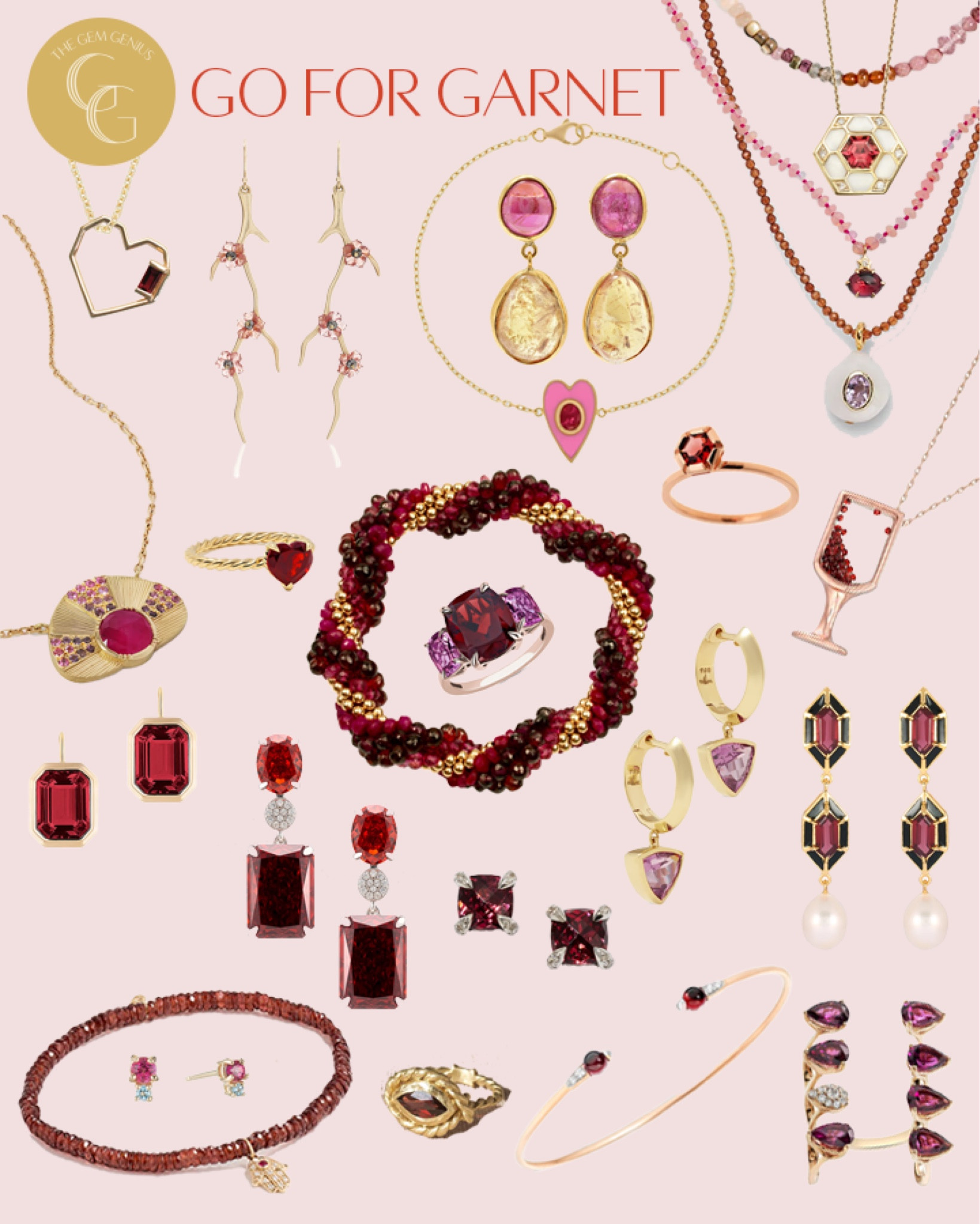 Go for Garnet ❤️ // Garnet is the birthstone for January and the gem for the second anniversary.

#thegemgenius #gemgenius #jewelry #jewels #jewelryaddict #gemstones #birthstone #garnet #onlineshop #shopsmall #womenownedbusiness #smallbusiness #smallbusinessowner #onlinebusiness #womenowned #earrings #necklace #bracelet #braceletstacks #rings #accessories #womensstyle #womensfashion #instajewelry #jewelrygram #designerjewelry #statementjewelry #statementearrings #fashionjewelry #moodboard

#LTKfamily #LTKstyletip #LTKFind
