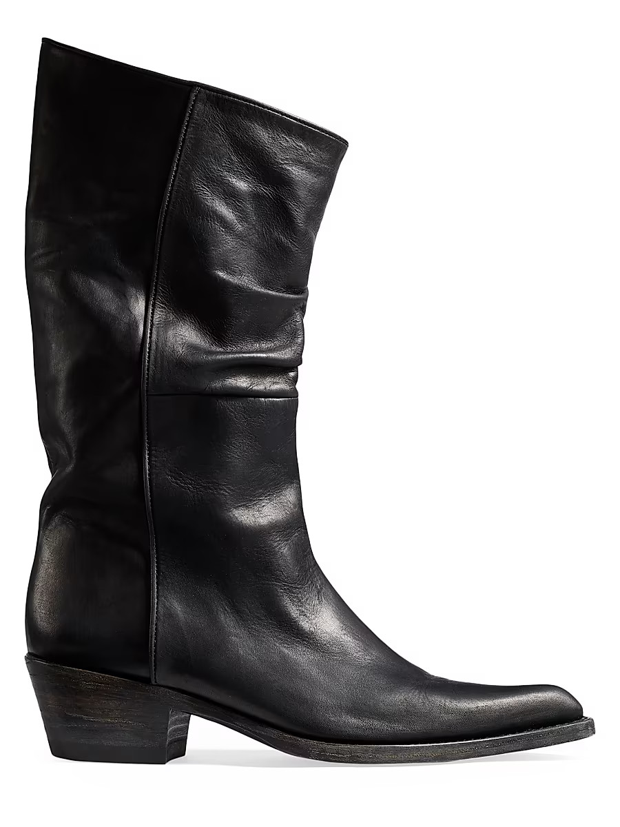 Women's Clive Leather Boots - Black - Size 6 | Saks Fifth Avenue