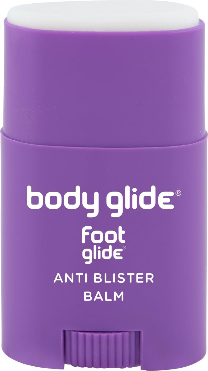Body Glide Foot Glide Anti Blister Balm | blister prevention for heels, shoes, cleats, boots, socks, and sandals | Use on toes, heel, ankle, arch, sole and ball of foot | 0.8oz | Amazon (US)