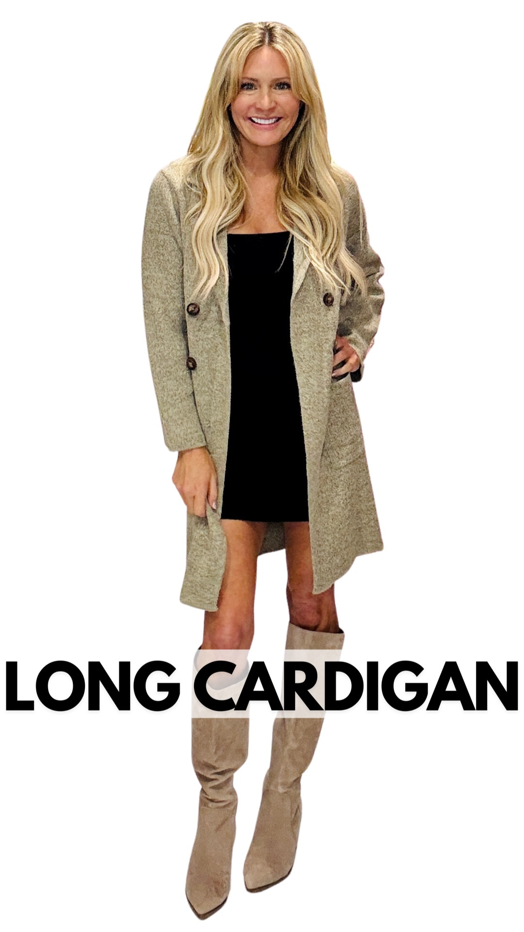 Long cardigans in lots of colors. Perfect for work or a night out! Fall transition outfit perfection  

#LTKOver40 #LTKSeasonal #LTKFindsUnder50