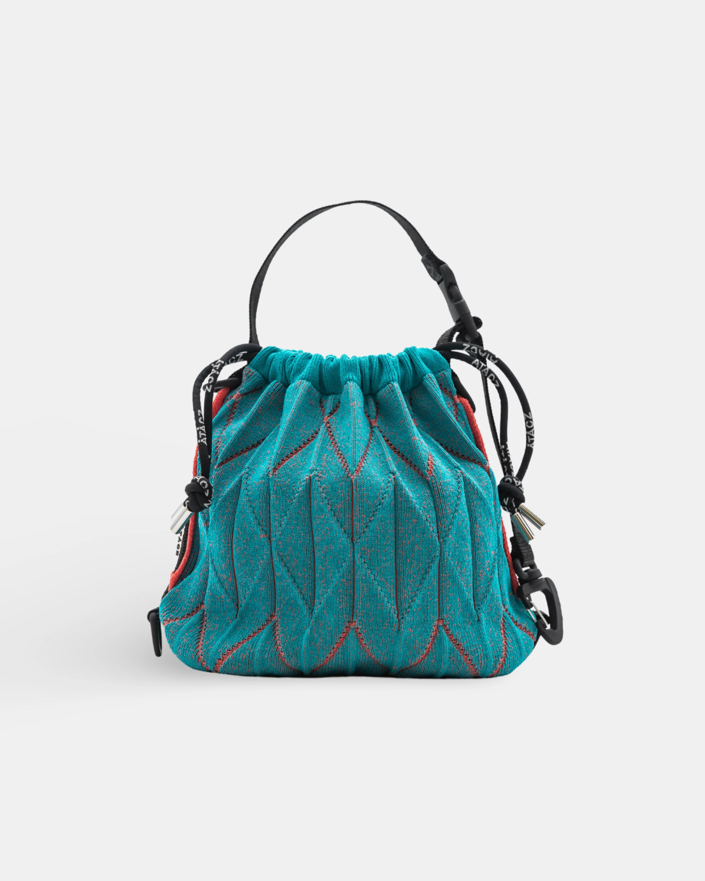 Twist Bag Black | ATACZ | Sustainable Fashion Knit Bag, Tote, Handbag From Canada | Atacz (US)