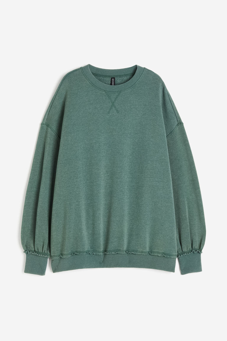 H & M - Oversized Sweatshirt - Green | H&M (US + CA)