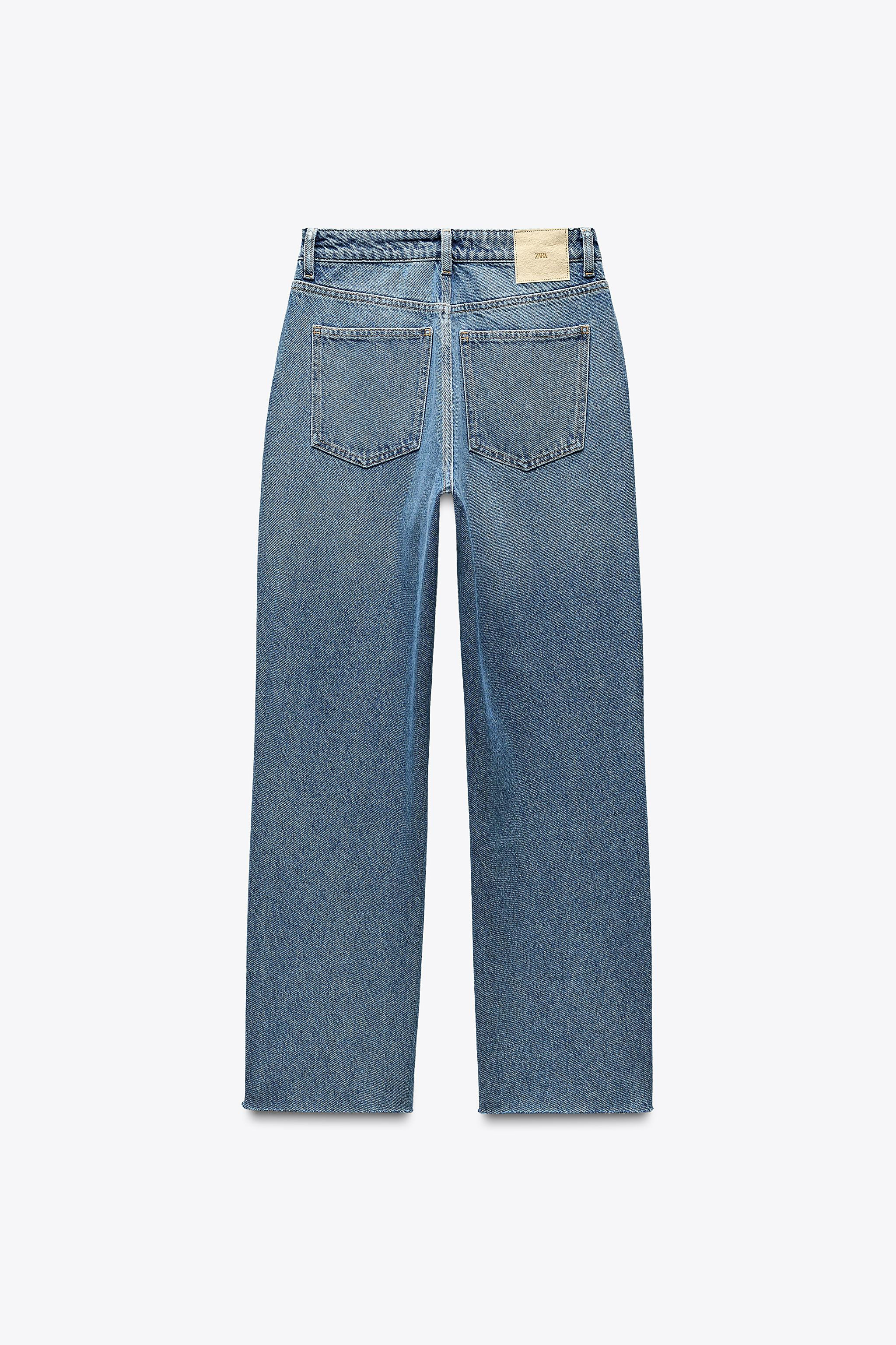 Z1975 HIGH-RISE STRAIGHT JEANS | Zara UK