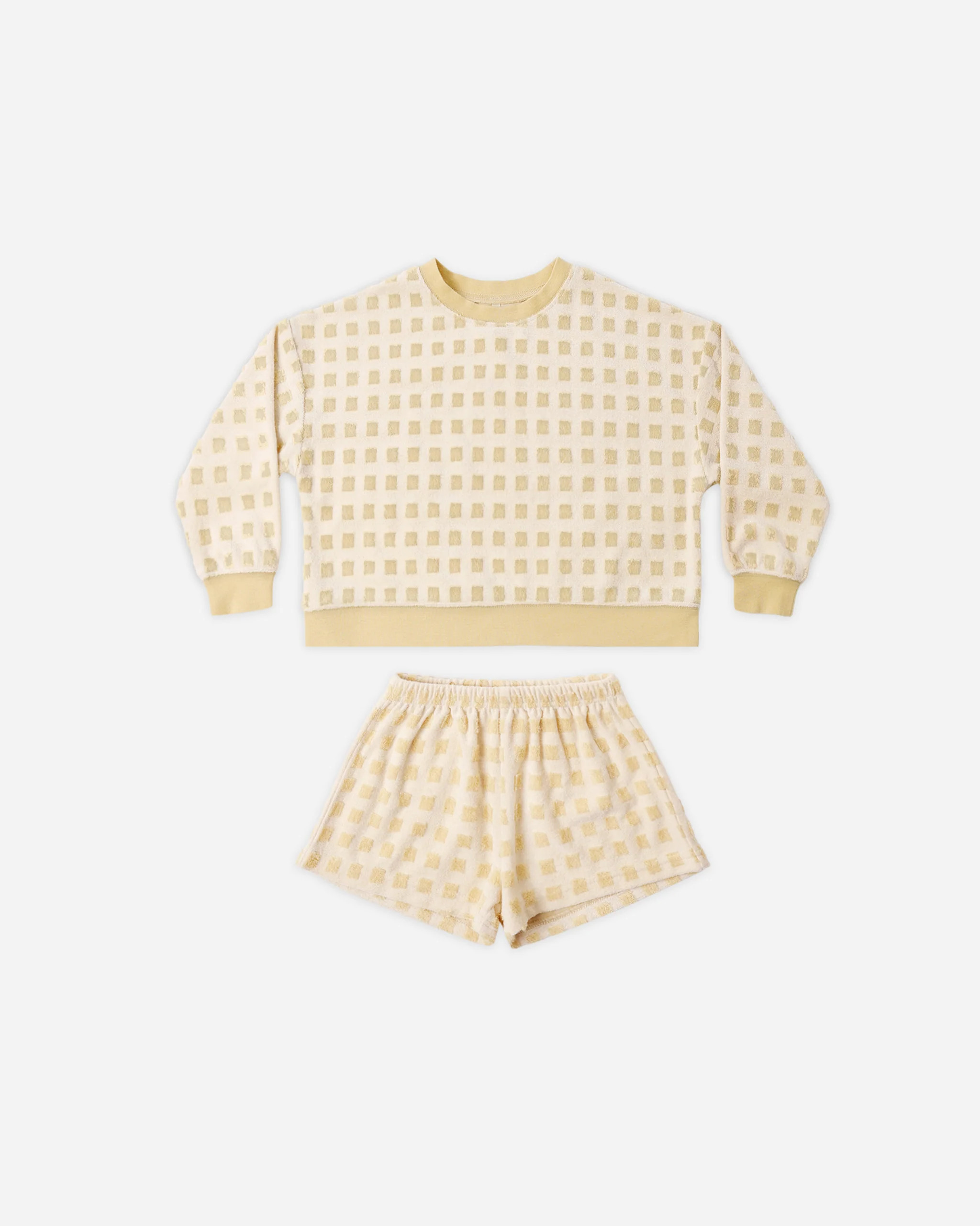 Karli Set Butterscotch Grid | Rylee + Cru