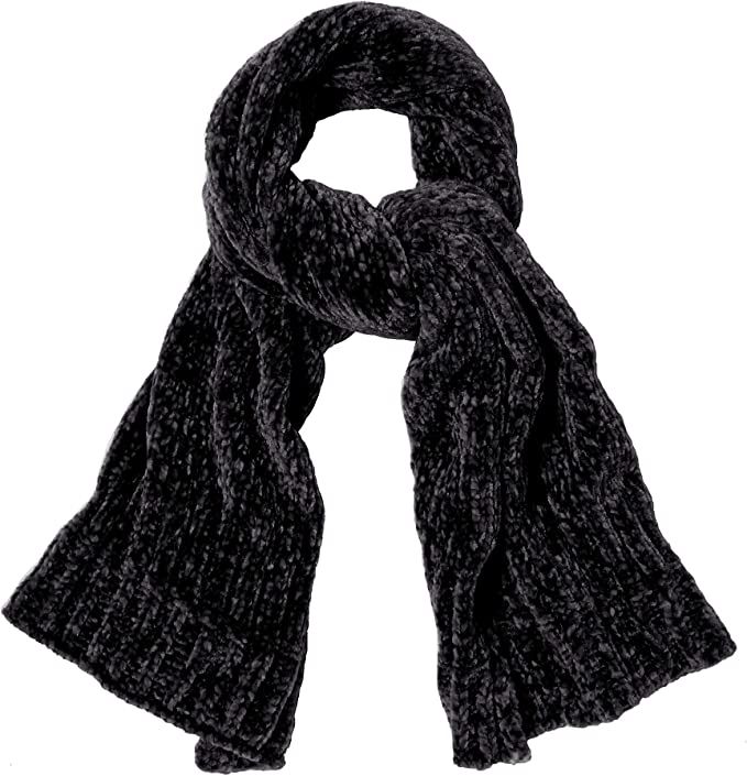 SOJOS Lightweight Ultra Soft Chenille Ribbed Thick Scarf Knit Shawl for Women for Fall Winter Sha... | Amazon (US)