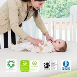 Classic Organic Cotton Crib Mattress | Naturepedic