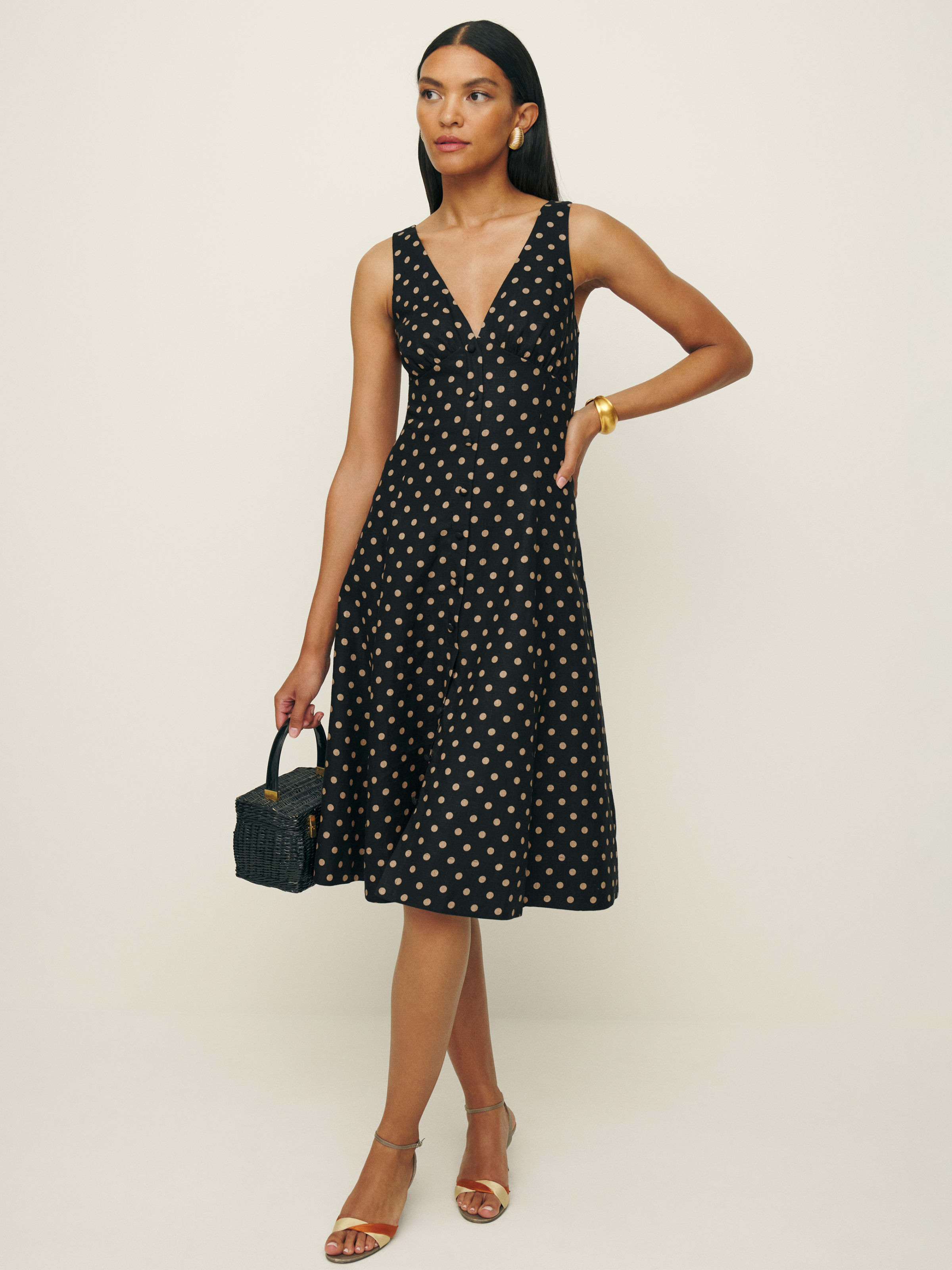 Sebastien Linen Dress | Reformation (Global)