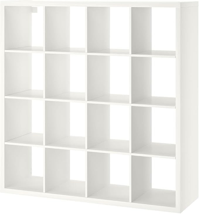 Ikea Kallax 147 x 147 cm Shelf, White | Amazon (US)