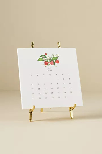 2023 Classic Easel Calendar | Anthropologie (US)