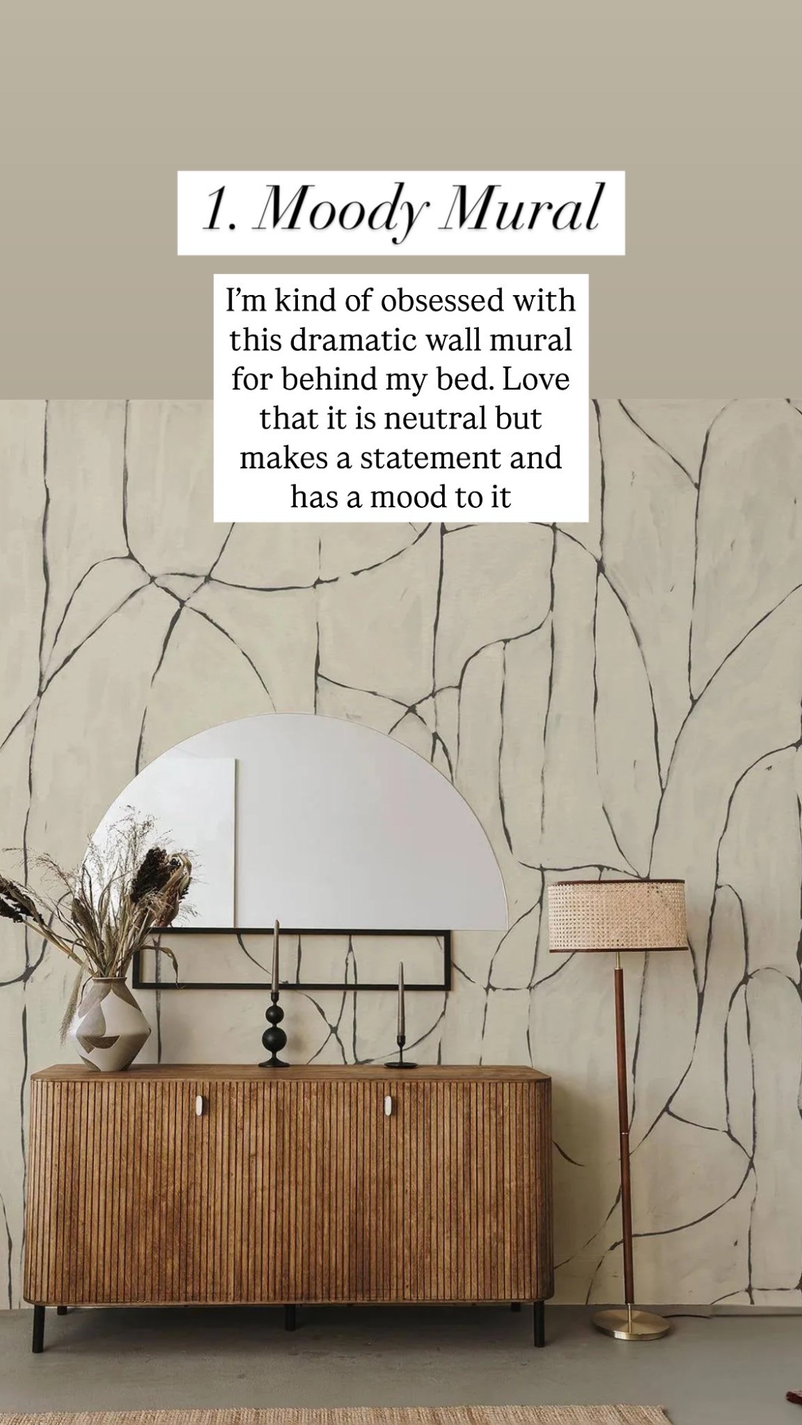 So obsessed with this moody mural wallpaper! 

#LTKHome
