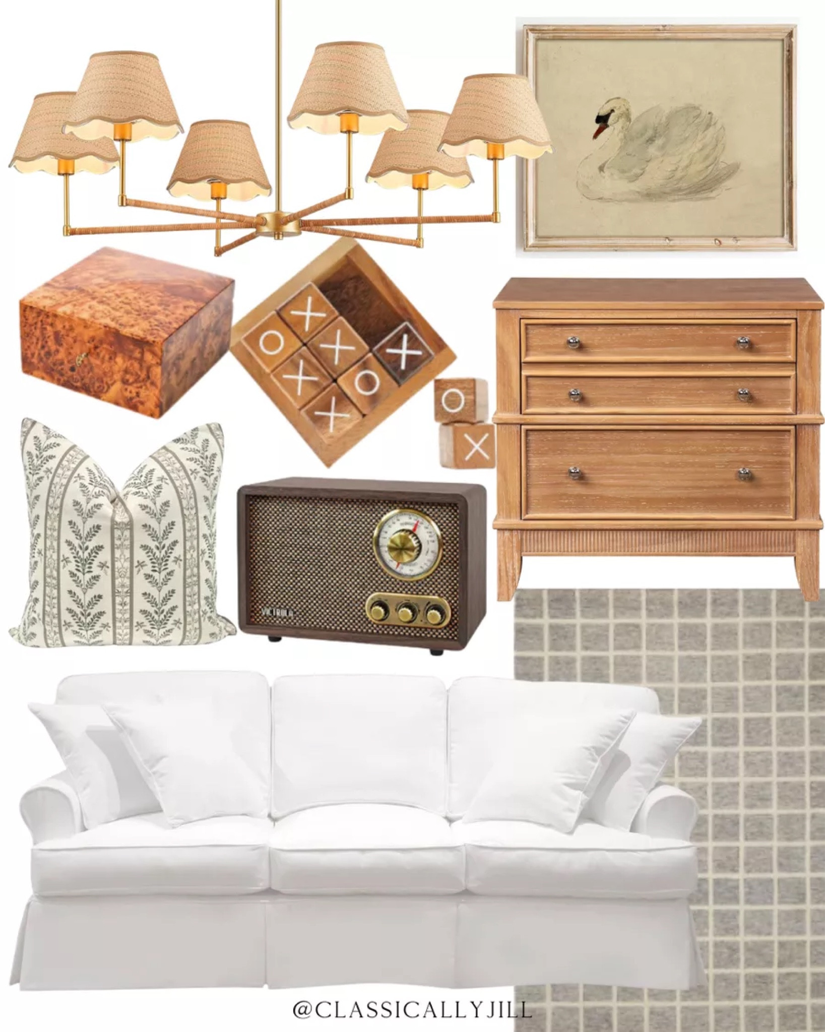 Cozy living room, Nancy Meyers, Neutral home decor, white couch, rug, pillows

#LTKHome