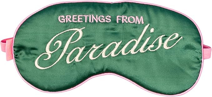 ban.do Getaway Eye Mask with Adjustable Strap, Padded Silk Mask, Sleeping Mask for Home or Airpla... | Amazon (US)