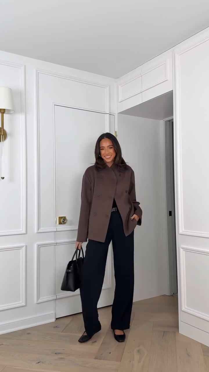 I love this fall outfit for a smart casual office look! Wearing a Small in jacket, XS top, 4 tall trousers. Flats fit TTS (use code HAPPY20 today only for 20% OFF)! 



#fallofficestyle workwear #officeoutfit #falloutfitideas #smartcasual #corporateoutfit

#LTKStyleTip #LTKFindsUnder100 #LTKWorkwear