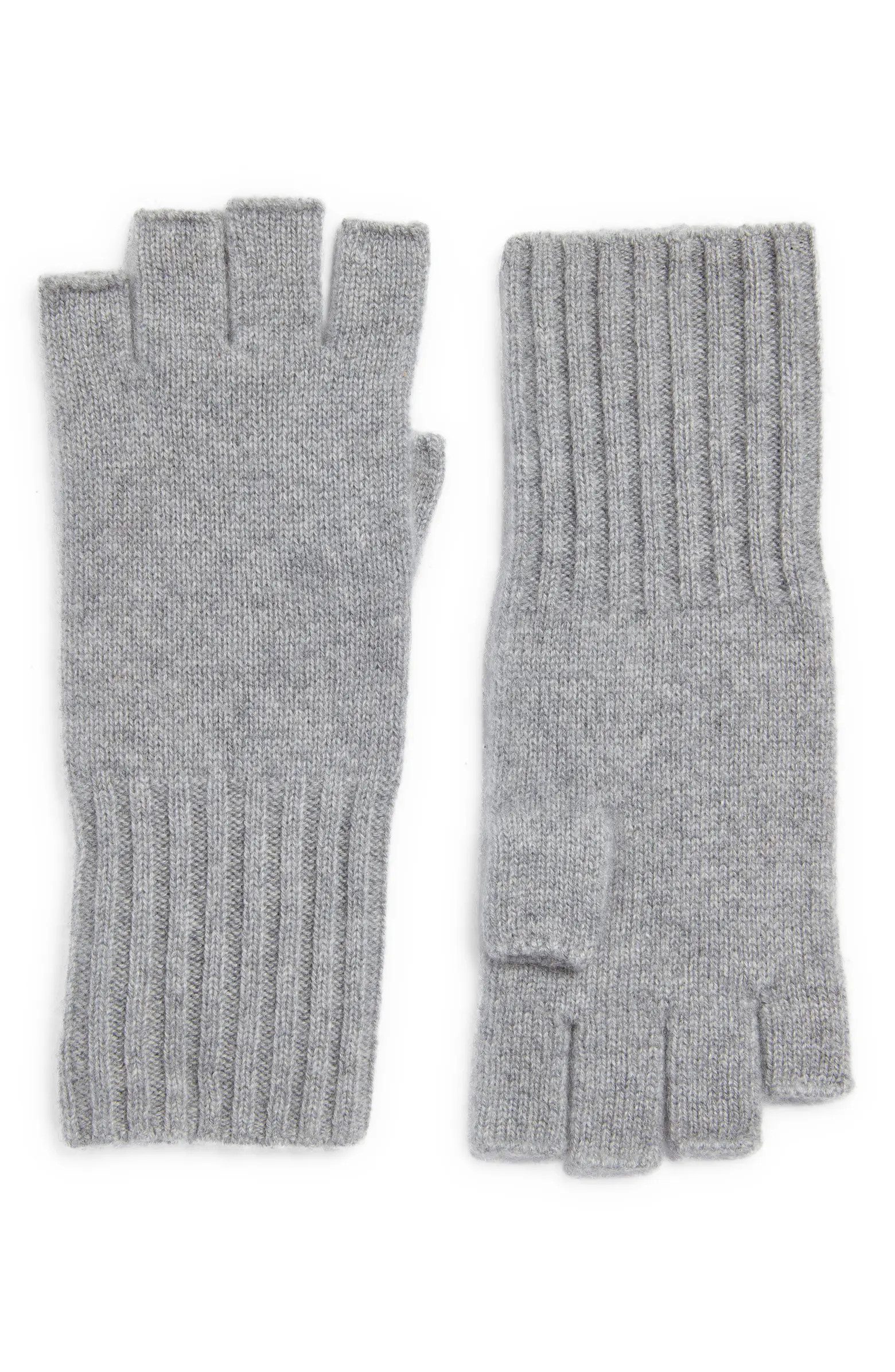 Recycled Cashmere Blend Fingerless Gloves | Nordstrom