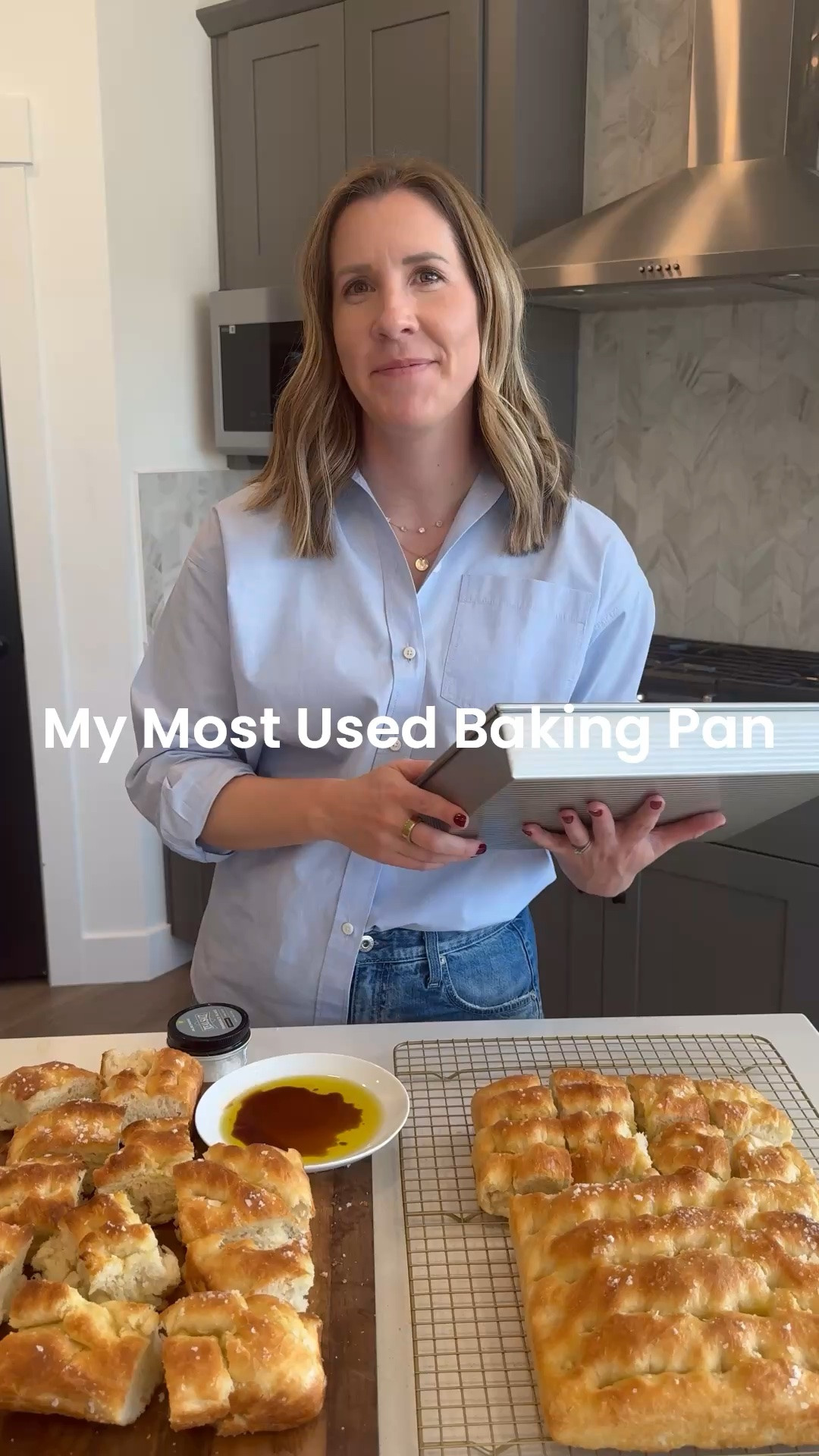 My favorite baking pan—perfect for focaccia, cakes, casseroles & more. Nonstick, durable, and on sale at Amazon right now! #LTKSaleAlert #LTKHome #LTKKitchen #bakingessentials #focacciabread #homebaker #kitchentools #amazonfinds