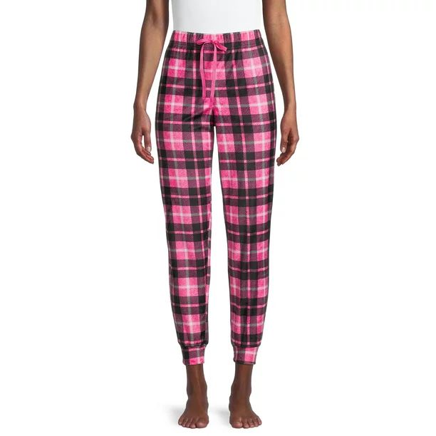 Secret Treasure Women's Plaid Pajama Jogger Pants - Walmart.com | Walmart (US)