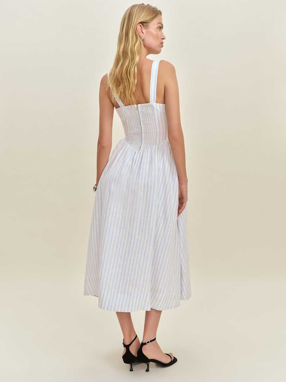 Balia Linen Dress | Reformation (Global)