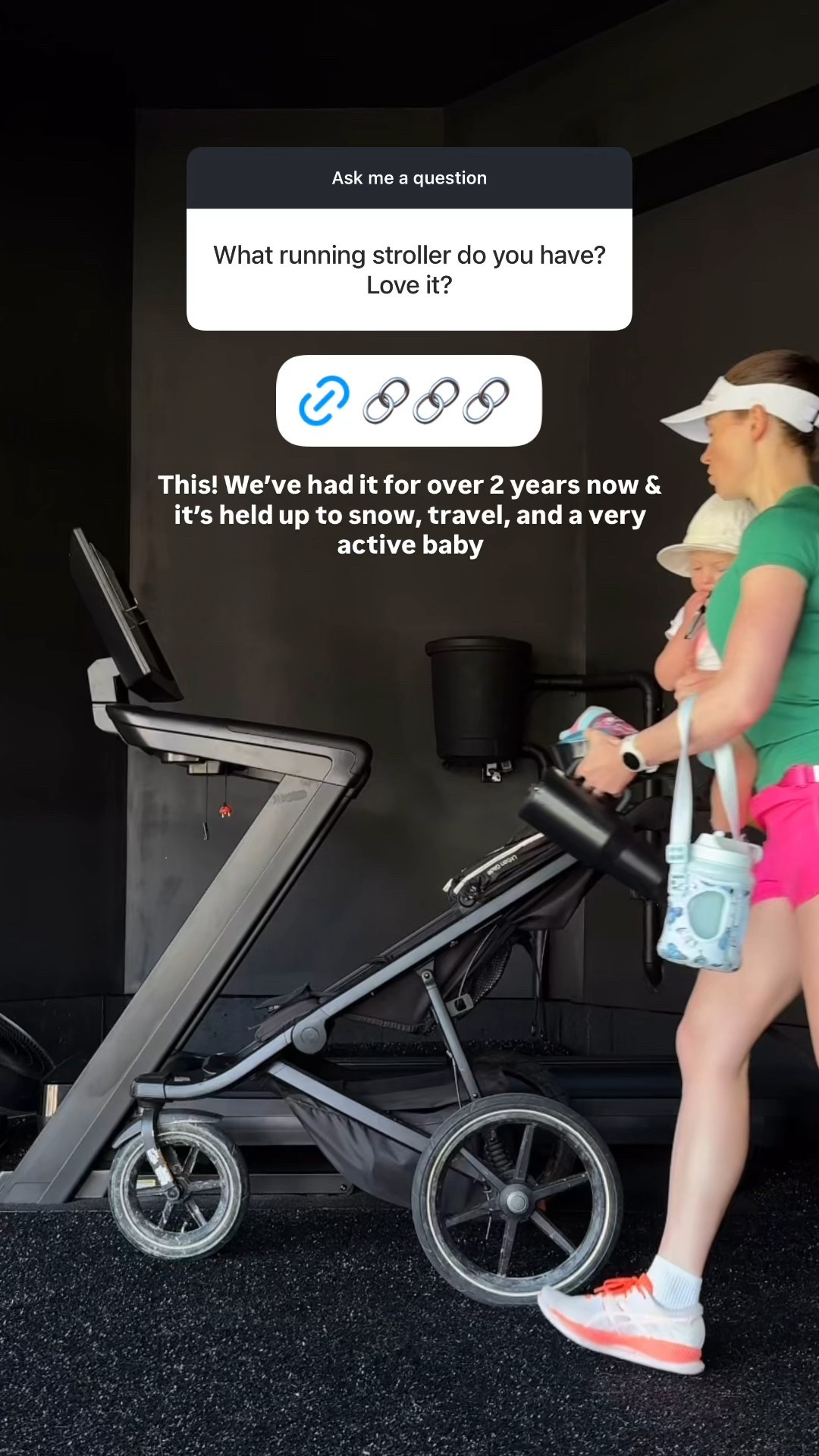 The running stroller I use! We’ve had this for over 2 years and it’s held up to snow, travel, and a very active baby. The handle height is highly adjustable for taller (or shorter) runners. And its suspension is stable enough to hold down faster paces (think sub 8:00 min / mile)  

#LTKBaby #LTKActive #LTKFamily