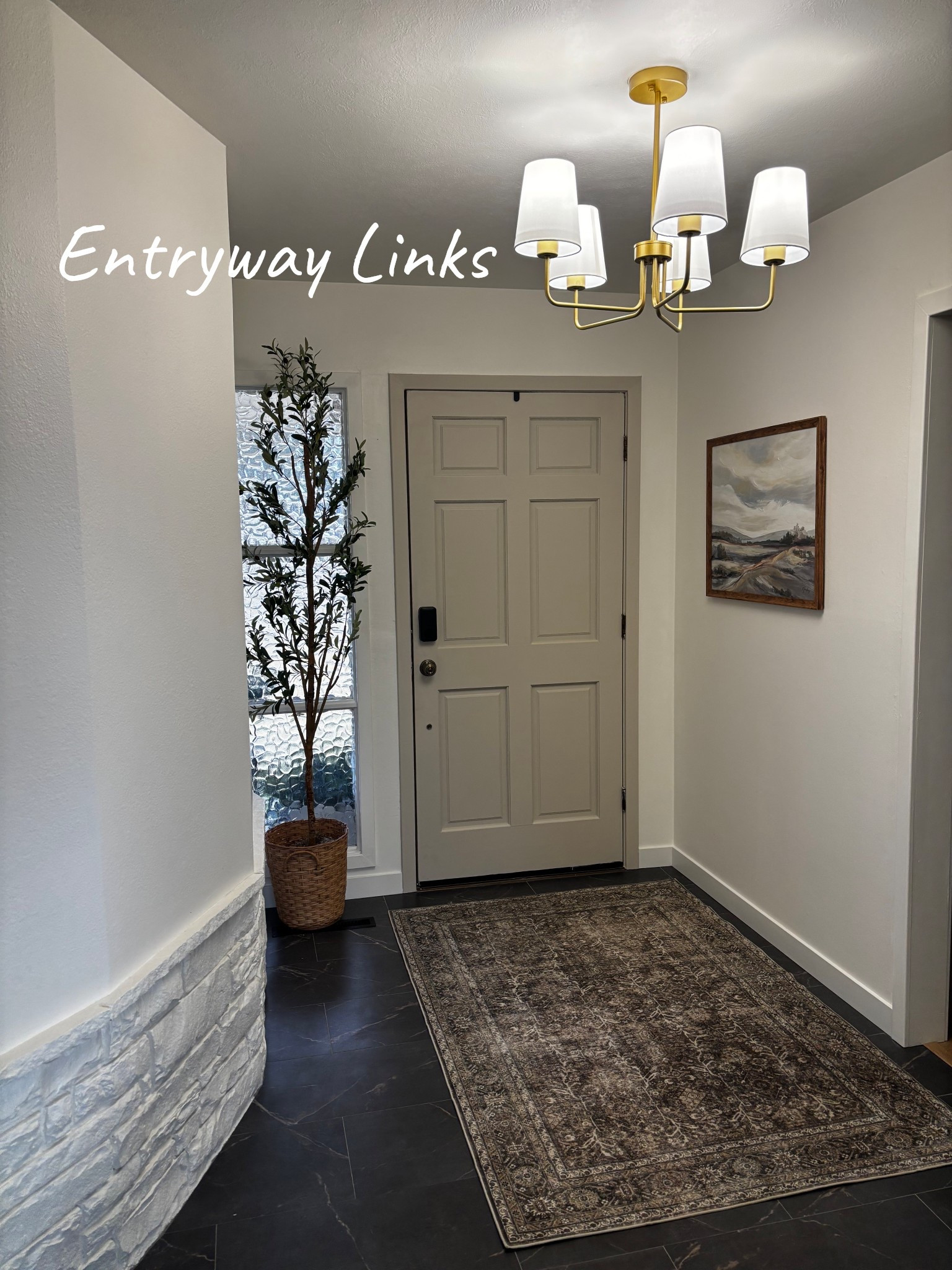 Wall color: Alabaster by SW 
Door color: Accessible Beige by SW 
Flooring: Adura Baltic Storm LVT 

#LTKSaleAlert #LTKHome