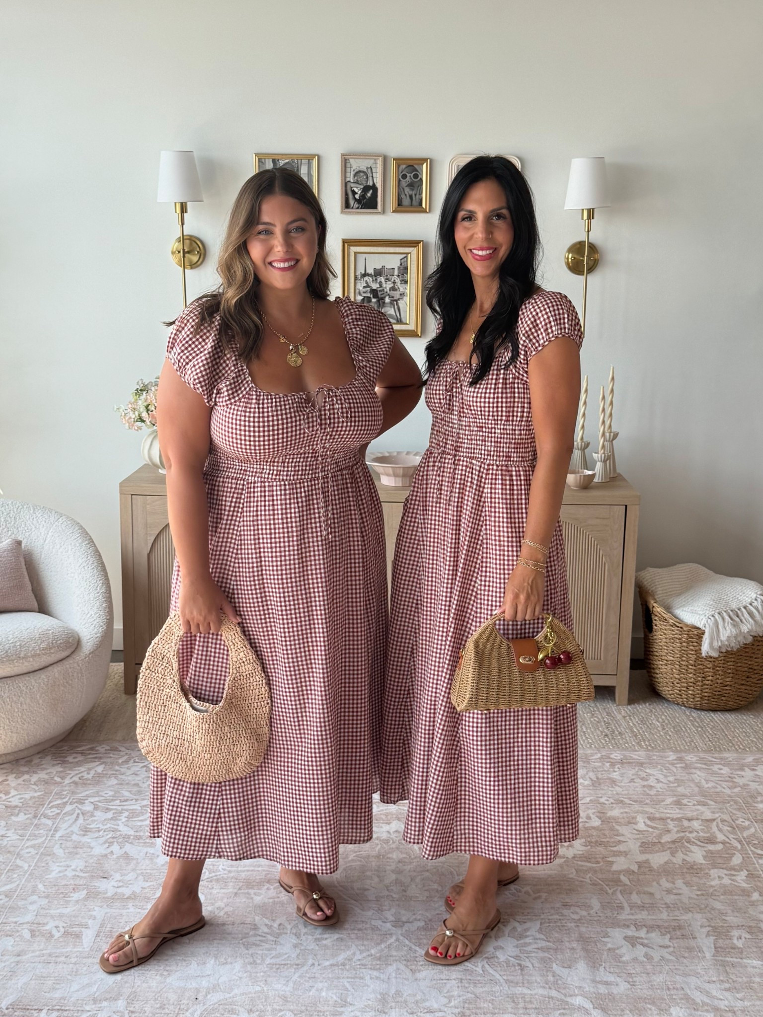 One dress, two body types. I’m wearing size XXL, @mybalancedstyle is wearing S. Use CARALYNM at Cakes Body. 

#LTKStyleTip #LTKParties #LTKSeasonal